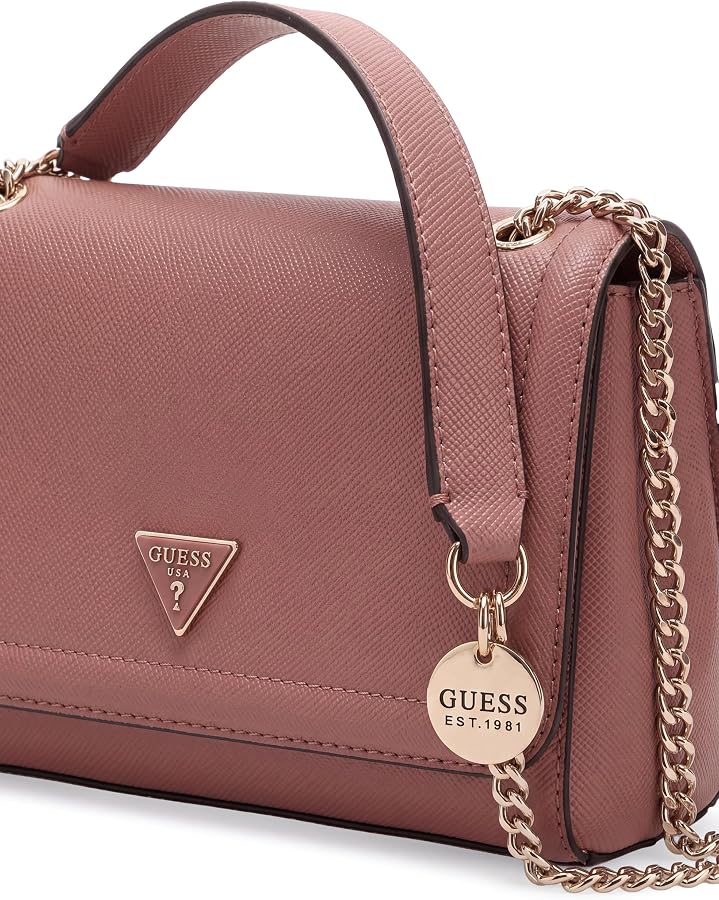Guess Noelle II - Borsa a Tracolla Donna Convertibile con Pattina