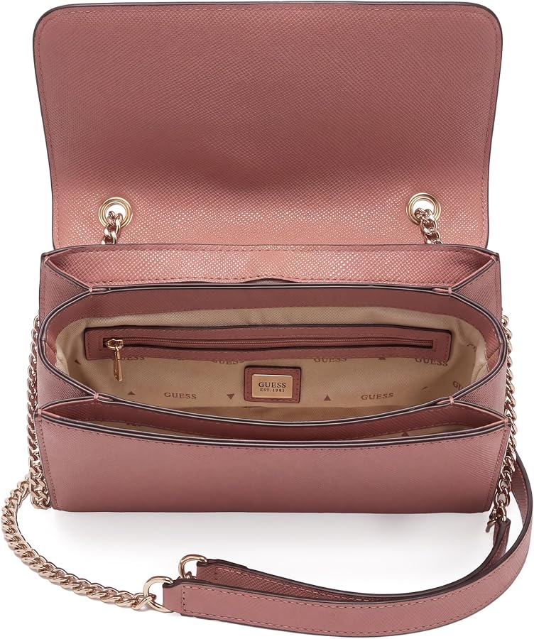 Guess Noelle II - Borsa a Tracolla Donna Convertibile con Pattina